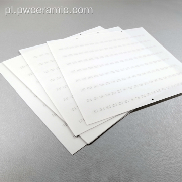 Precyzyjna obróbka laserowa substratu azotku aluminiowego